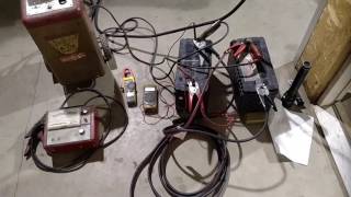 Desulfateing batteries for telehandler part 1 [upl. by Suilmann]