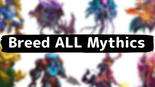 HOW TO BREED ALL 203 MYTHICS FREE in MONSTER LEGENDS [upl. by Krawczyk]