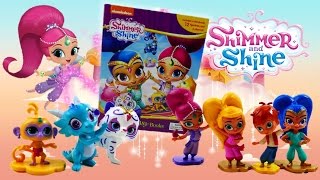 Shimmer and Shine My Busy Books Read and Review Evies Toy House [upl. by Esorbma165]