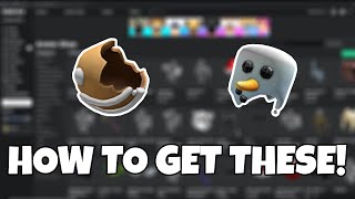 How to get GINGERBREAD HELMET amp MELTING SNOW HEAD in 2021 ROBLOX [upl. by Euqitsym]