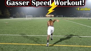 How To Run Faster Sprinting Gasser Speed Workout [upl. by Yelyak]