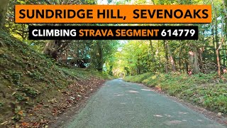 Sundridge Hill Sevenoaks  Broleur Kent Alps toughest climbs [upl. by Hujsak]