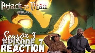 Anime Virgins 👀 watch Attack on Titan 3x7  quotWishquot Reaction [upl. by Matlick930]