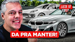 10 CARROS DE LUXO BARATOS E FÁCEIS DE MANTER [upl. by Angell]