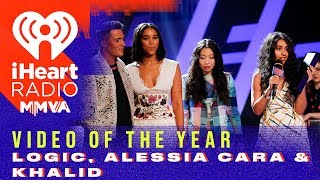 Logic Alessia Cara and Khalid Win Video of the Year  2018 iHeartRadio MMVA [upl. by Quirk]