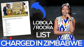 Lobola  Roora List charged in Zimbabwe Shorts [upl. by Ainit856]