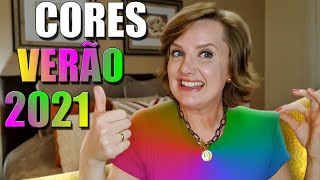 Cores Verão 2021  Tendência de Cores Verão 2021  Moda e Estilo [upl. by Naltiak644]