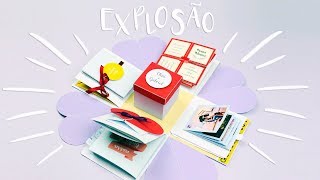 DIY Caixa Explosiva para o Namorado [upl. by Seditsira]