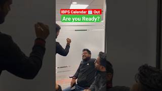 IBPS CALENDAR 🗓️ OUT 🔥💥 Join today at 7pm Live 🔴🔴shortsfeed youtubeshorts [upl. by Sumer]