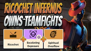 TAKING OVER TEAMFIGHTS WITH RICOCHET RUSH INFERNUS  Deadlock [upl. by Modesty]