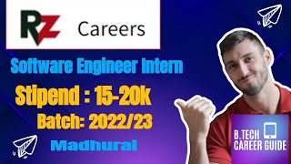 Roanuz Hiring  Software Engineer Intern  Madurai  Stipend 15k20k roanuz hiring software job [upl. by Ordnas]