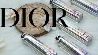 VenusLog 𝐃𝐈𝐎𝐑 𝐒𝐖𝐀𝐓𝐂𝐇  Dior Stellar Shine Lipstick  唇膏試色 [upl. by Decima]