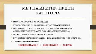 ΠΩΣ ΥΠΟΛΟΓΙΖΩ ΤΗΝ ΕΠΙΠΛΕΟΝ ΕΝΙΣΧΥΣΗ ΣΤΟ Α21 ΓΙΑ ΤΟΝ ΔΕΚΕΜΒΡΙΟ ΤΟΥ 2023 [upl. by Andrey]