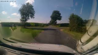 Henrik Munk Hansen Onboard video 24 009 Rallye Stemweder Berg 2024 wp 7 quotDielinger Klei Iquot 911 km [upl. by Kleiman]