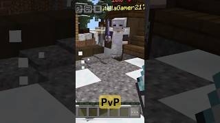 Minecraft Bedrock PvP Part 13 shorts [upl. by Barri]