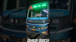 TNSTC AC ECONOMY Seater 3x2 Mofussil Bus 🚍 Travel Vlog  💥 AMBUR  HOSUR Journey  Adhiban Ganesh [upl. by Coridon]