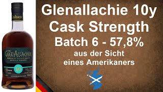 Glenallachie Cask Strength 10 Jahre Batch 6 gegen Batch 5 Single Malt Verkostung von WhiskyJason [upl. by Marchelle]