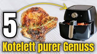 5 unglaublich leckere KotelettVarianten aus dem Airfryer glaubst du nie [upl. by Madancy]