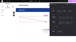 XTRA Elementor  Free Line Separator Element [upl. by Llevol]