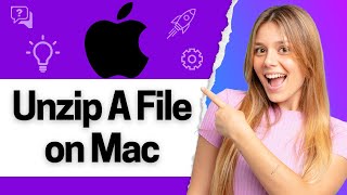 How To Unzip A File On Mac  HTR [upl. by Retha764]