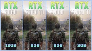 RTX 3060 12Gb vs RTX 4060 Ti vs RTX 3060 Ti vs RTX 4060  Tested in 11 Games [upl. by Tjaden]