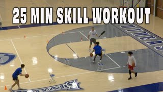 25 Min Basketball Skill Workout  5 Quick Drills To Help Your Team Improve [upl. by Acinoda]