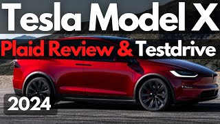 2024 Tesla Model X Plaid Test Drive amp Review [upl. by Belcher363]