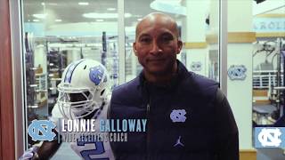 UNC Football Meet Wide Receivers Coach Lonnie Galloway [upl. by Allyson]