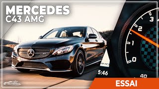 Jessaie le MERCEDES C43 AMG COUPÉ  Un V6 BiTurbo EXPLOSIF [upl. by Rasaec]