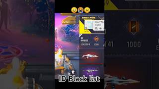 😭😭ID BLACK List 😭🥺☹️ freefire [upl. by Lancelle]