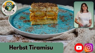 Herbst Tiramisu  das ganz besondere Tiramisu für den Herbst  Thermomix®  KochEule X KoRo [upl. by Neron]