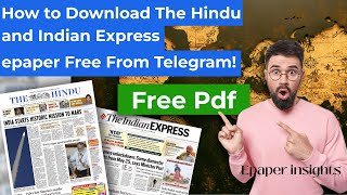 how to download the hindu newspaper pdf free dailythehindutodaythehindueditorialthehinduanalysis [upl. by Newcomer274]