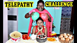 EPIC TELIPATHI CHALLENGE IN TAMIL FOODIES DIVYA VS ANUSHYA  EATING CHALLENGE [upl. by Erving]