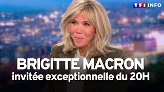 Retraites Soignants Harcèlement scolaire  Brigitte Macron répond à nos questions [upl. by Weider]