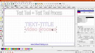 TruCUT RDWorks Software the Text Tool Process Video Part 16 Text Tool Video MiniSeries [upl. by Wiencke849]