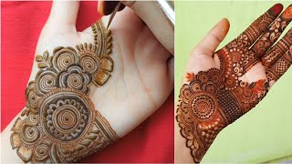 New Intricate Henna Design of 2021  Mehndi by hayat inspired  Mehers Henna [upl. by Dilks]