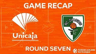 Highlights Unicaja Malaga  Zalgiris Kaunas [upl. by Manwell]