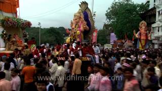 The Ganapati Spirit of Mumbai  festival of Ganesh Chaturthi [upl. by Krebs]