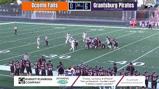 Grantsburg vs Oconto Falls football Highlights [upl. by Yenar]