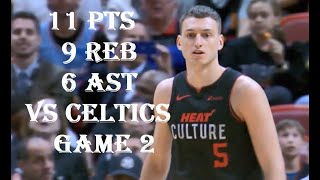 Nikola Jovic 11 Pts 9 Reb 6 Ast Miami Heat vs Boston Celtics East 1st Round Game 2 HIGHLIGHTS [upl. by Aynam]