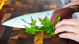 How to Sharpen Kitchen Knives  Beginners Guide [upl. by Nic132]