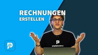 Erste Schritte 6  Rechnungen erstellen [upl. by Posner]