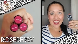 LIPSENSE ROSEBERRY 🌹with Glossy Gloss [upl. by Soinotna]