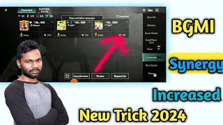 BGMI Synergy Increased New Trick 2024  Increased 100 Synergy Daily in BGMI 2024 [upl. by Ttemme51]