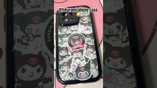 DIY Kuromi Decoden Phone Case Tutorial l ASMR Decoden Video shorts [upl. by Land469]