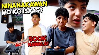 MAGNANAKAW PRANK KAY ISAAC  SURPRISE IPHONE [upl. by Nanah]