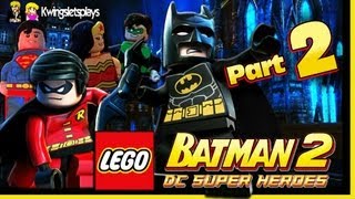 Lego Batman 2  Walkthrough Wii U Part 2 Harbouring a Joker [upl. by Elizabeth]