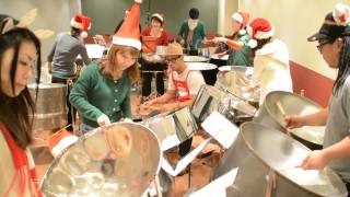 STARS ON PAN  Feliz Navidad  steelpan christmas [upl. by Naugan]