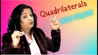 Mathematics for class 9th10th Quadrilaterals [upl. by Yrojram]