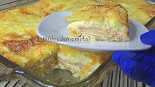 pastel de papa con jamón [upl. by Maxine]